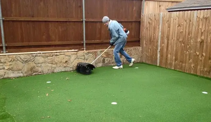 Artificial Turf Cleaning and Odor Removal